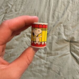 Vintage Snoopy Miniature Can